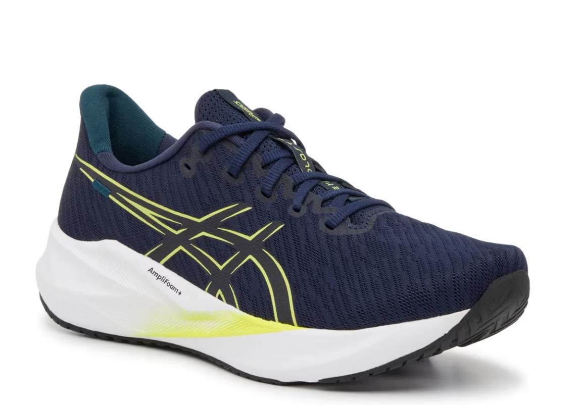 ASICS 1011B984 402 VERSABLAST 4 MIDNIGHT/CITRON RUNNING SHOE SNEAKERS NIB MEN'S