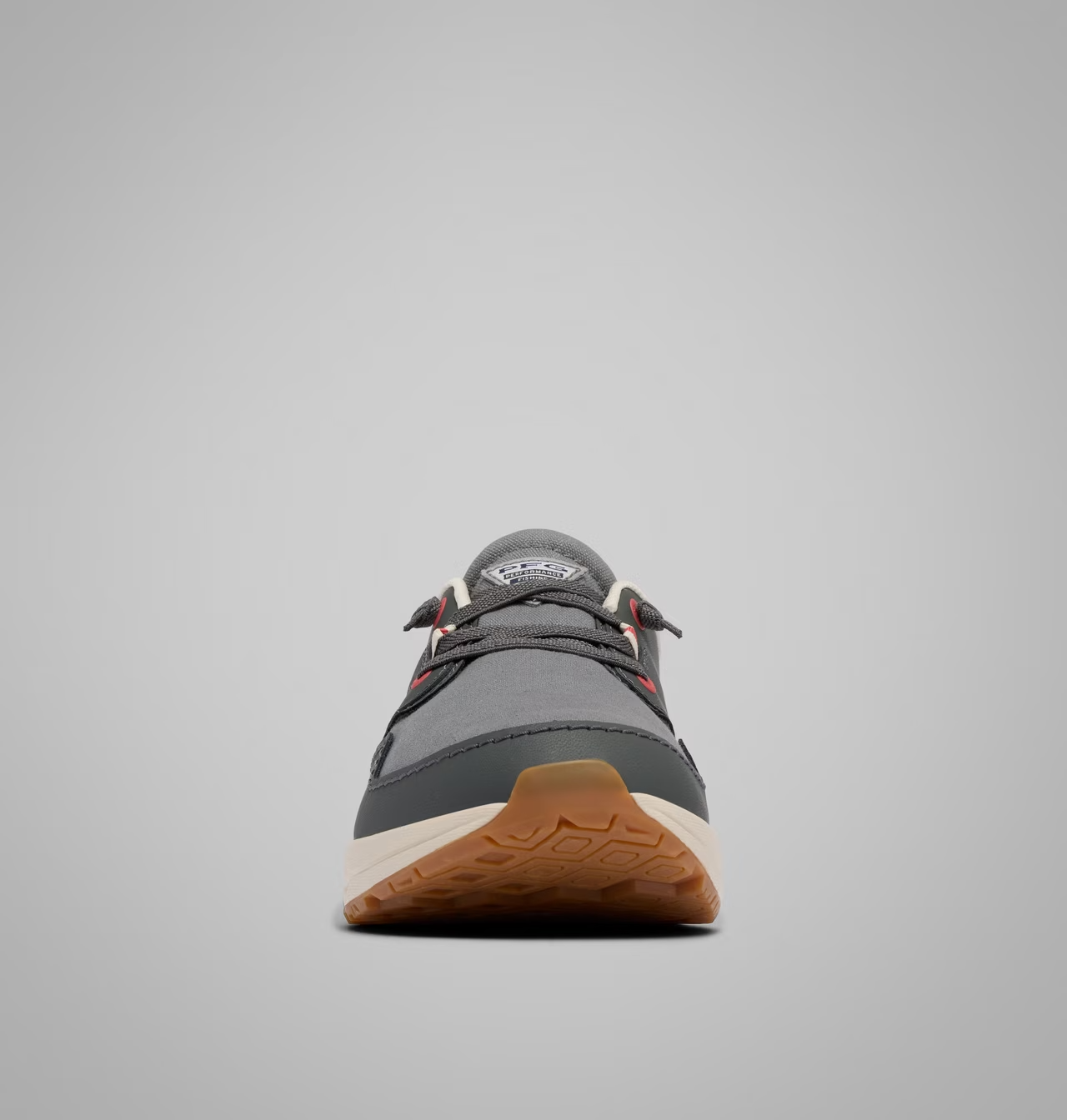 COLUMBIA 2108491 028 BAHAMA X RELAXED GRILL/SUNSET RED SLIP-ON SHOES NIB MEN'S