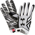 NWT MEN 1260677 001 UNDER ARMOUR SWARM BLACK/ WHITE CLUTCH FIT GLOVES  $50