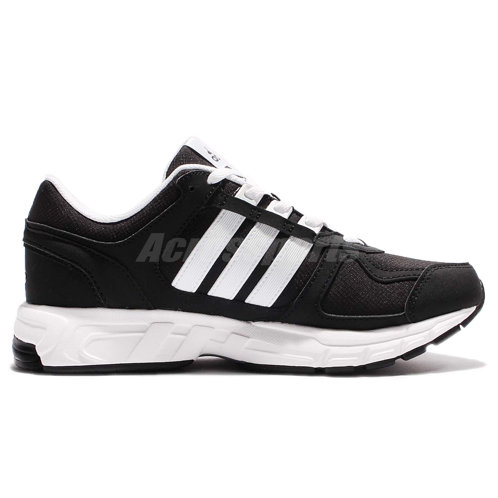NIB WOMEN ADIDAS BB8319 EQUIPMENT 10 W BLACK/WHITE RUNNING ATHLETIC SHOE $110