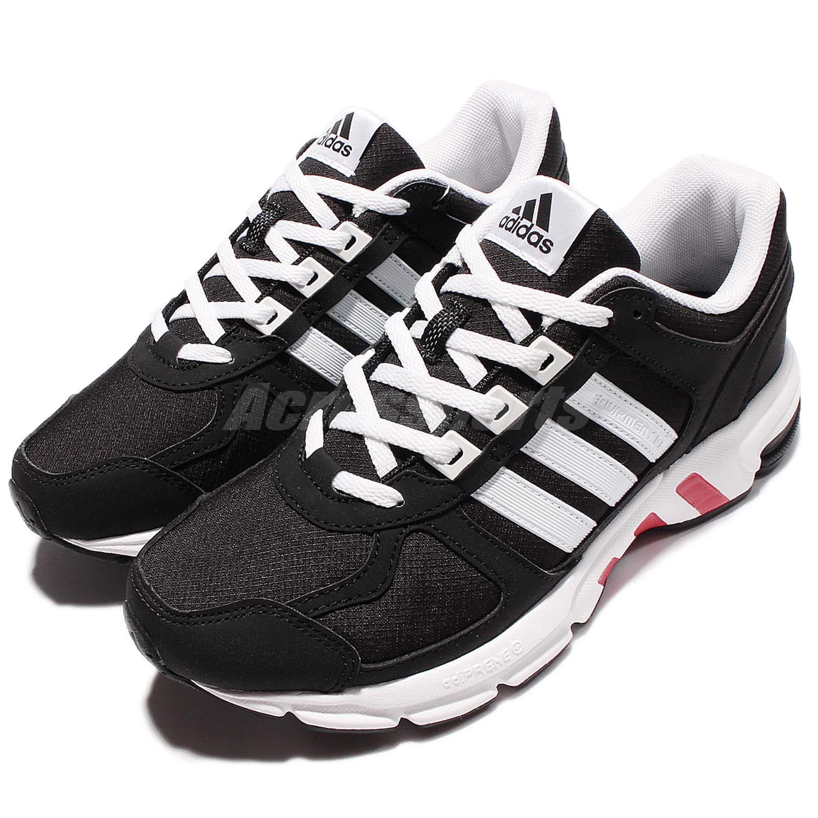 NIB WOMEN ADIDAS BB8319 EQUIPMENT 10 W BLACK/WHITE RUNNING ATHLETIC SHOE $110