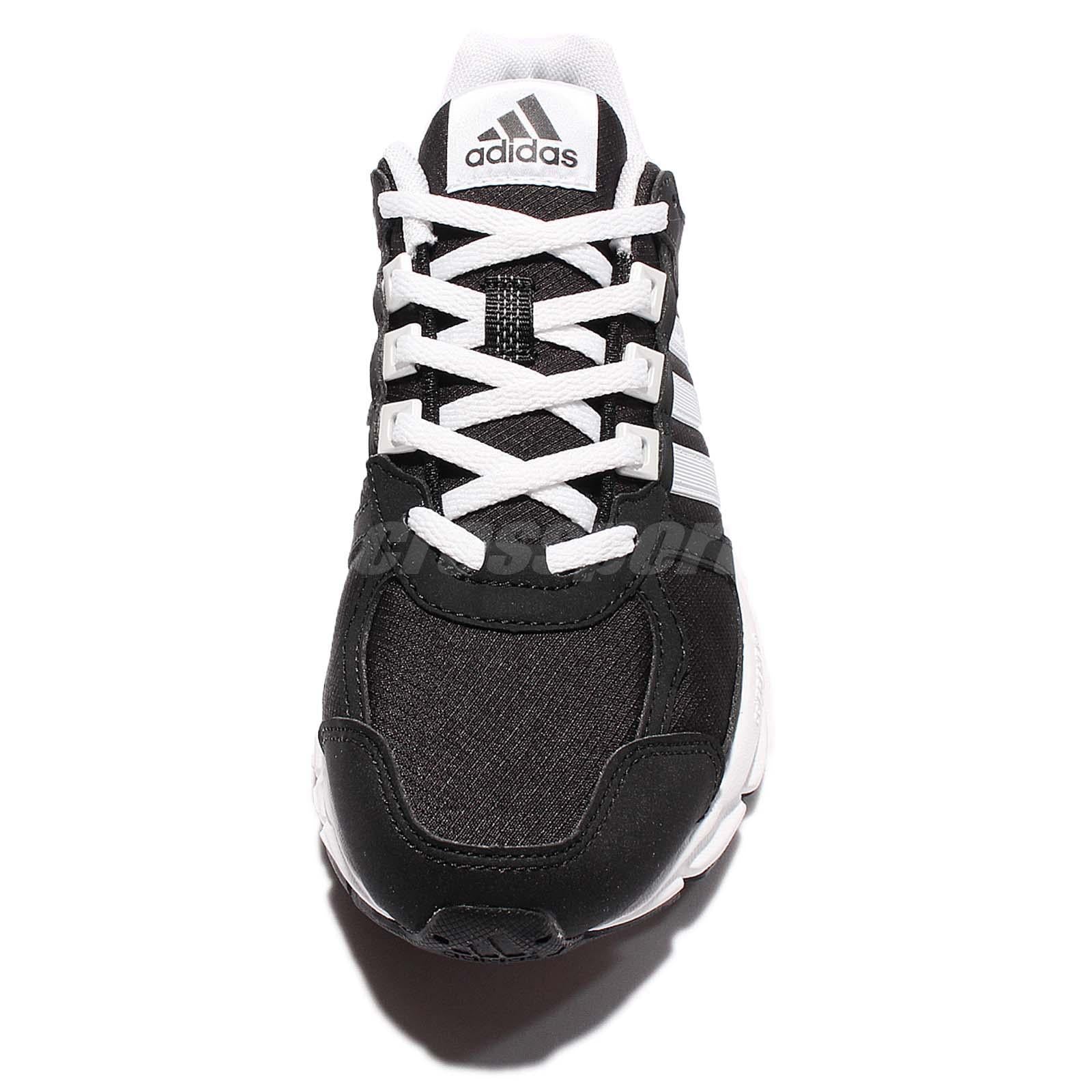 NIB WOMEN ADIDAS BB8319 EQUIPMENT 10 W BLACK/WHITE RUNNING ATHLETIC SHOE $110