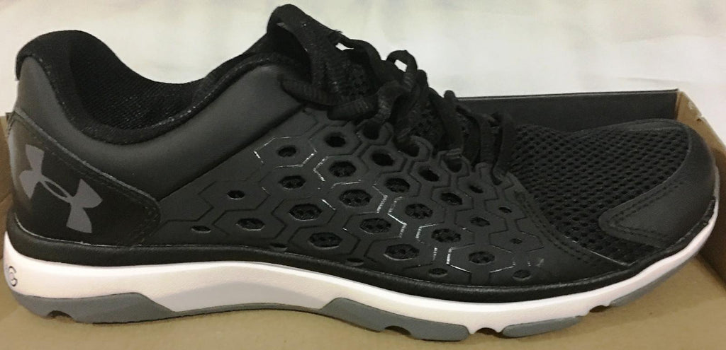 NIB MEN UNDER ARMOUR 1266376 001 HIT TRAINER SNEAKERS SHOE SELECT SIZE $95