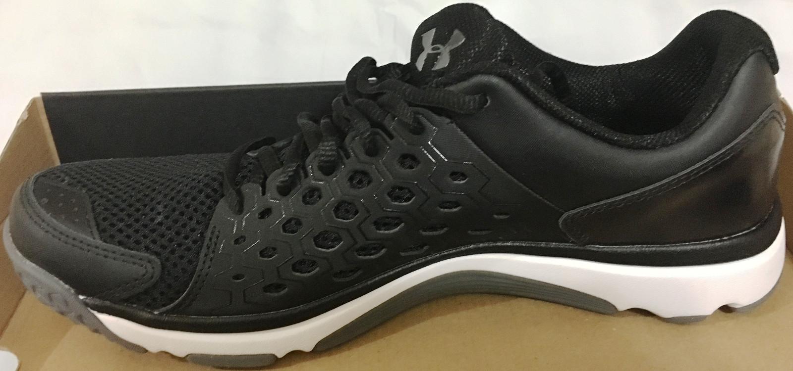 NIB MEN UNDER ARMOUR 1266376 001 HIT TRAINER SNEAKERS SHOE SELECT SIZE $95