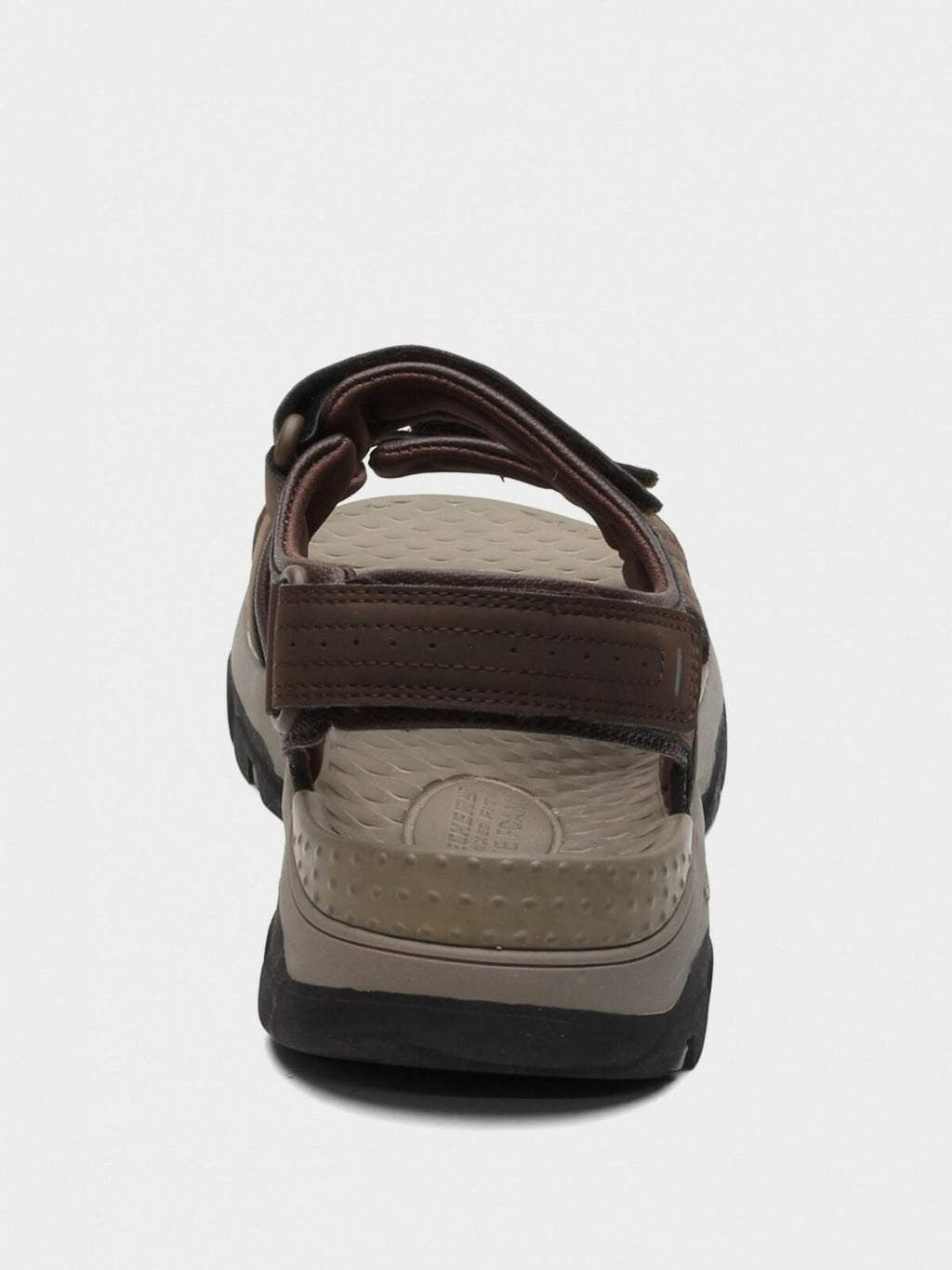 NIB MEN SKECHERS RELAXED FIT 204105/CHO TRESMAN  GARO CHOCOLATE LUXE FOAM SANDAL