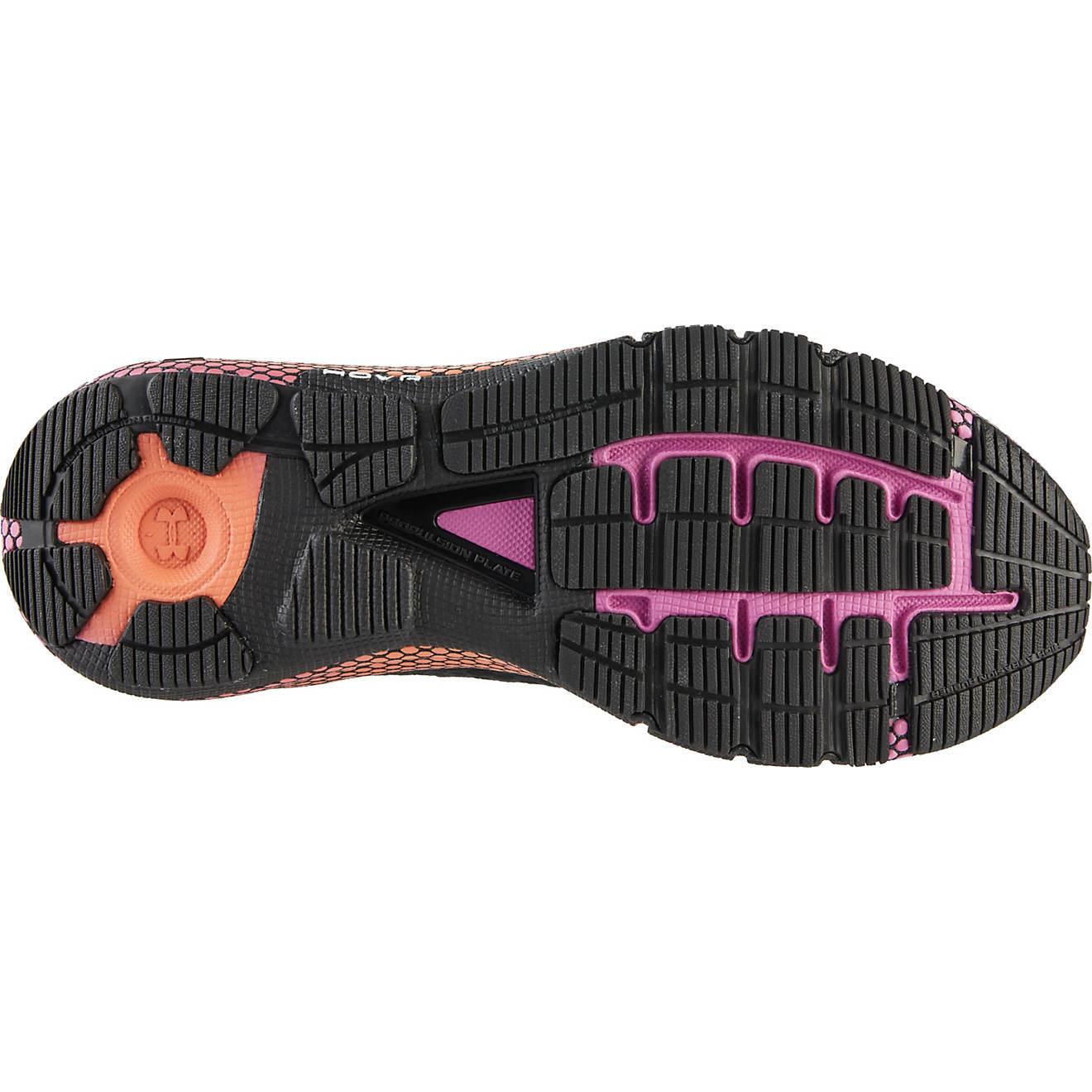 NIB WOMEN UNDER ARMOUR 3024743 001 UA HOVR MACHINA 2 CLRSHFT BLACK/ORANGE SHOES