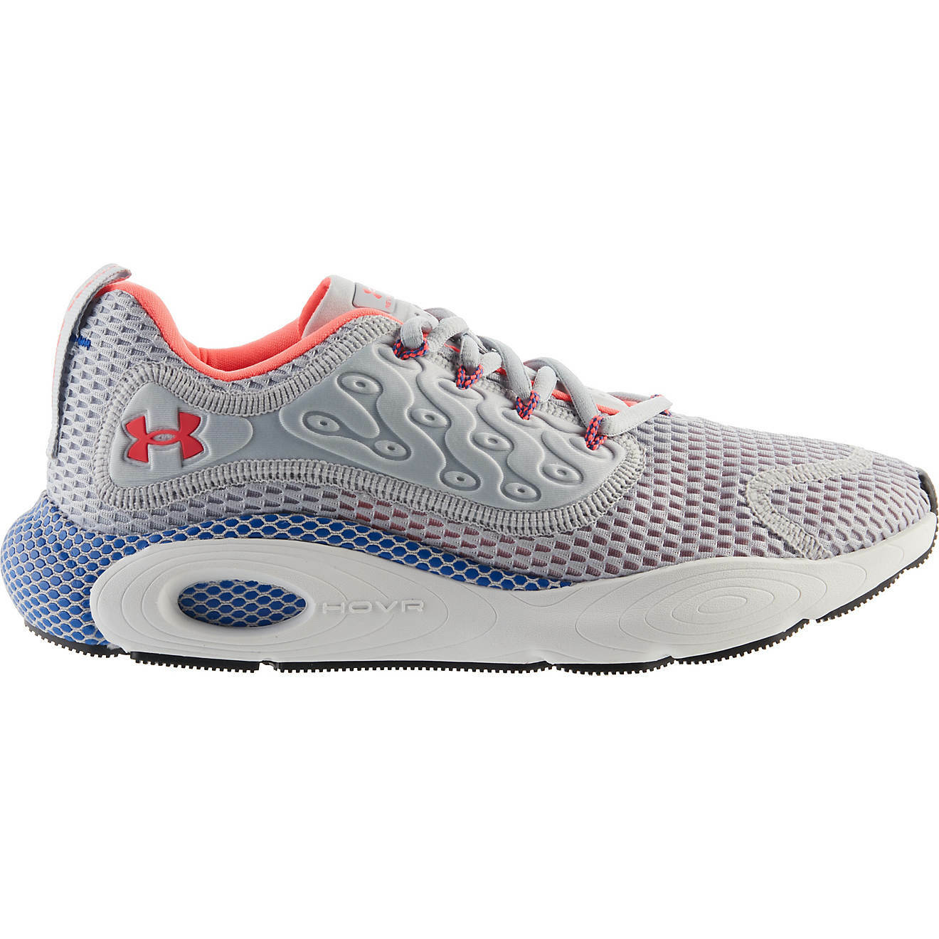 UNDER ARMOUR 3024372 111 UA HOVR REVENANT SNEAKERS GREY/BLUE SHOE NIB WOMEN'S
