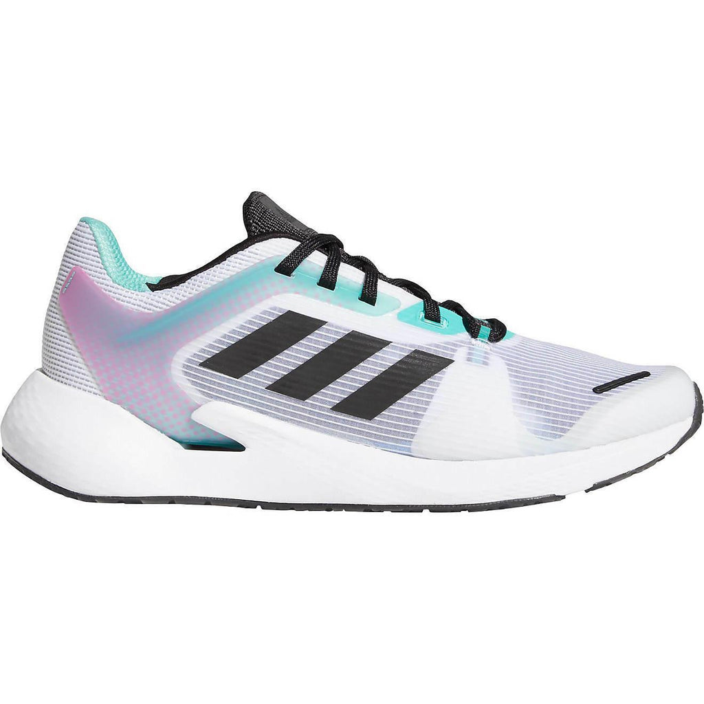 NIB MEN'S ADIDAS FY0020 ALPHA TORSION M WHITE/BLACK/TEAL/PURPLE SHOES SNEAKERS