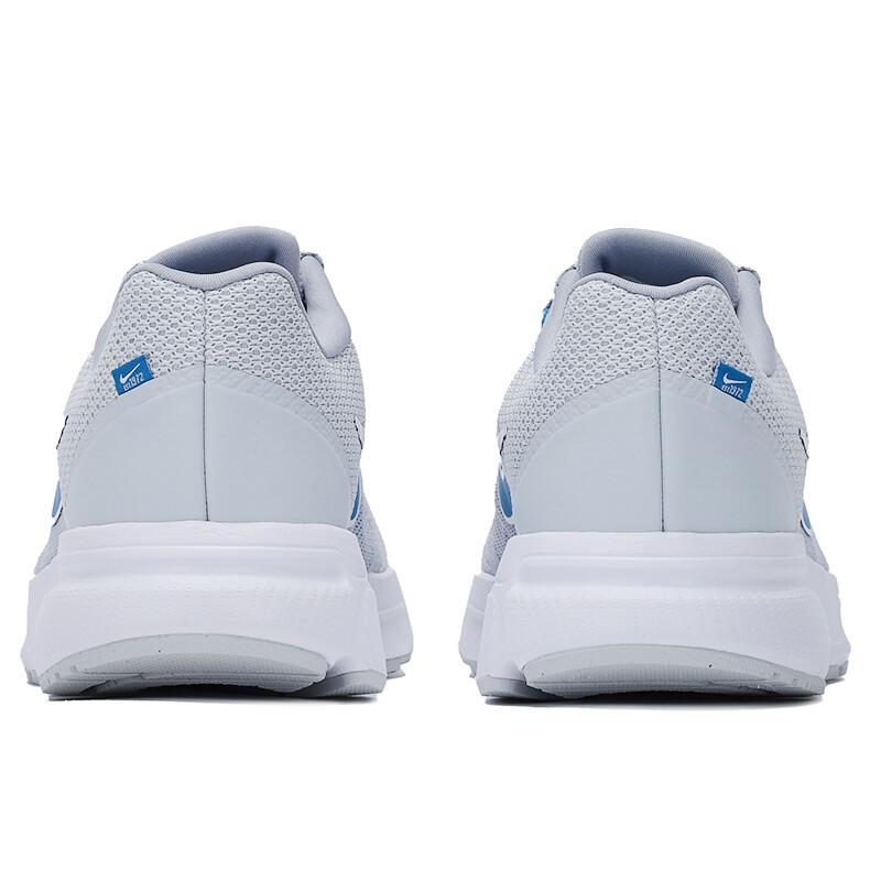 NIB MEN NIKE DC8996 010 NIKE ZOOM SPAN 4 RUNNING PLATINUM/ BLUE SHOES SNEAKERS