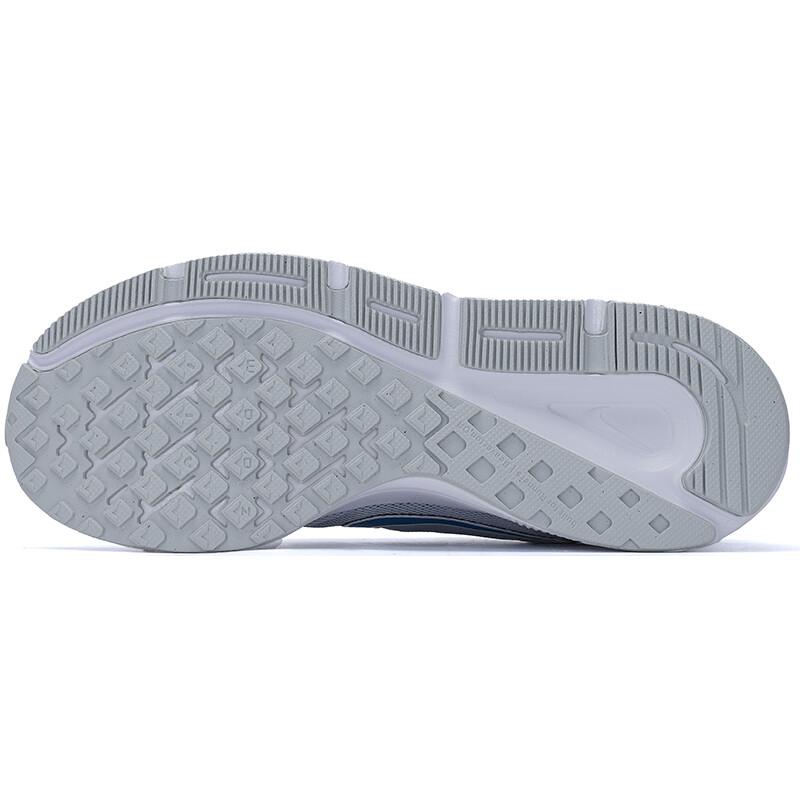 NIB MEN NIKE DC8996 010 NIKE ZOOM SPAN 4 RUNNING PLATINUM/ BLUE SHOES SNEAKERS