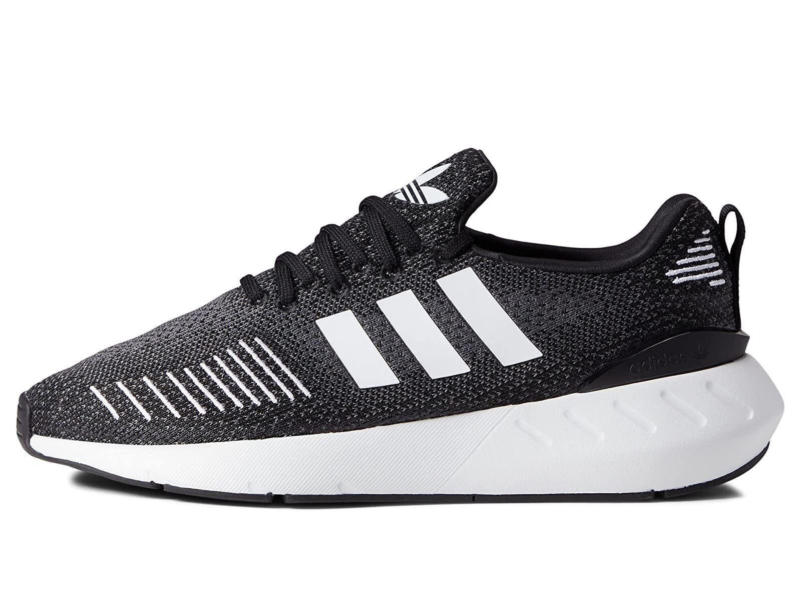 NIB WOMEN ADIDAS ORIGINALS GV7971 SWIFT RUN 22 W RUNNING BLK/WHT SHOES SNEAKERS