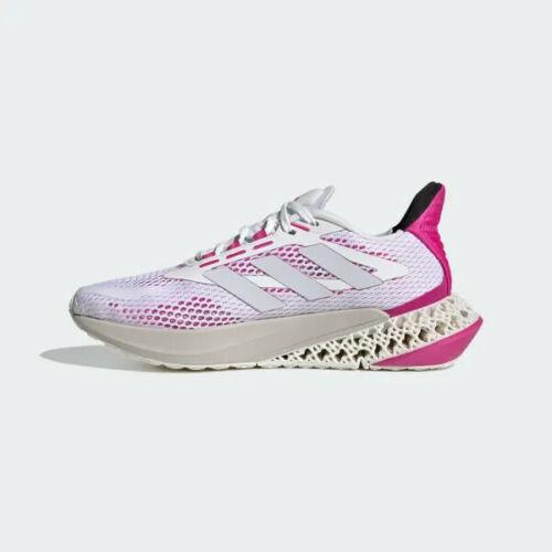 ADIDAS Q46225 4DFRWD PULSE WHITE/PINK RUNNING 4D SHOES $160 NIB WOMENS