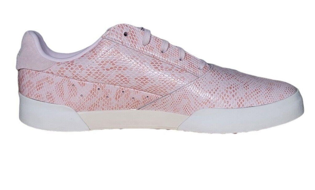 NIB WOMEN'S ADIDAS GV8323 W ADICROSS RETRO PINK/WHITE GOLF WP SHOES SNEAKERS