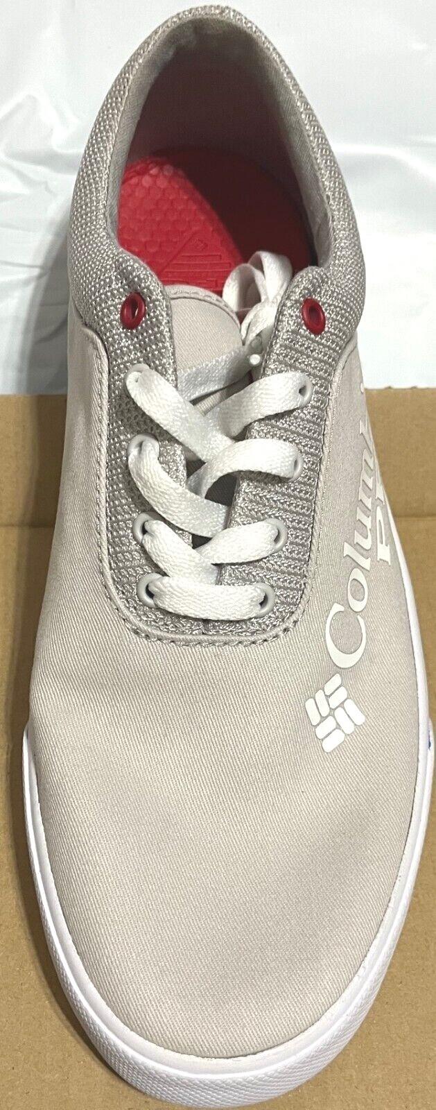 NIB MEN COLUMBIA  2011241 063 TERMINAL TACKLE LACE  PFG FISHING WATER GREY SHOES