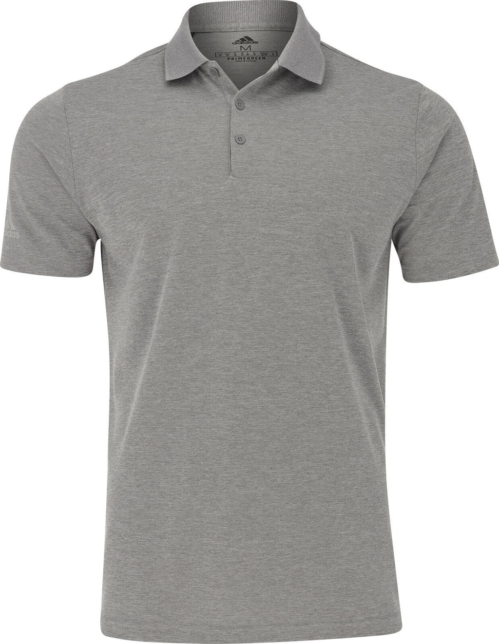 NWT MEN'S ADIDAS GQ3113 ADI PERFORMANCE GREY ULTRSOFT GOLF POLO TOP SHIRT $55