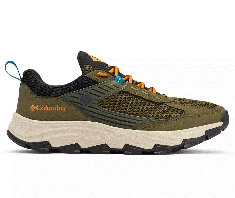 NIB COLUMBIA 1982291 383 MEN'S HATANA BREATHE ADAPTTRAX GREEN/ORANGE SHOES $100