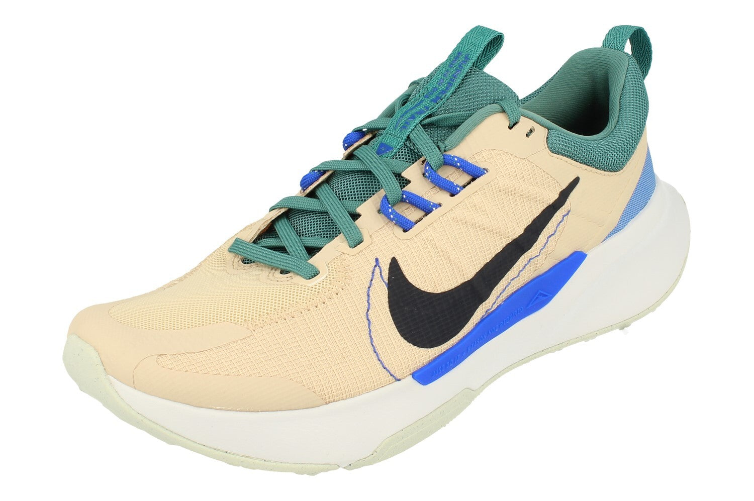 NIB MEN NIKE DM0822 100 JUNIPER TRAIL 2 NN SANDDRIFT/OSBIDIAN SHOES SNEAKERS