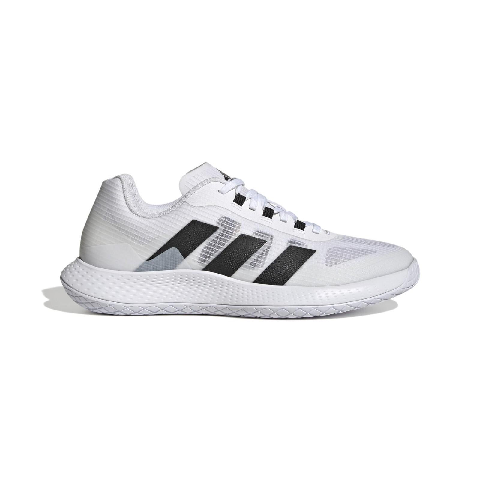 NIB MENS ADIDAS GY9279 FORCEBOUNCE 2.0 M WHITE/BLACK INDOOR SPORT SHOES SNEAKERS