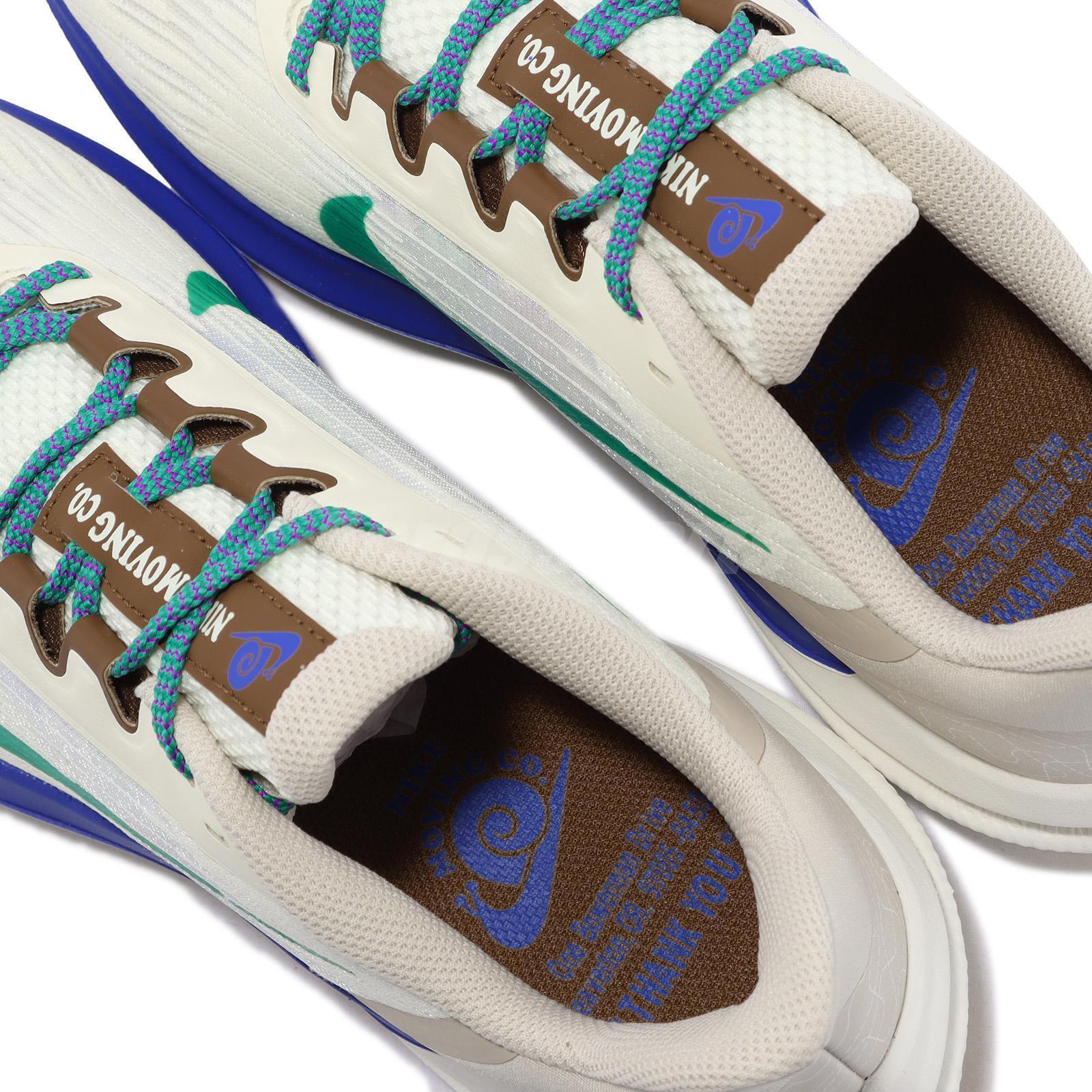 NIB MEN NIKE DV8997 100 NIKE AIR WINFLO 9 PRM COCONUT/GREEN SHOES SNEAKERS $130