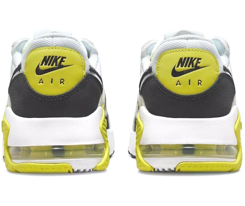 NIB MEN'S NIKE DZ0795 101 AIR MAX EXCEE WHITE/BLACK/VOLT SHOES SNEAKERS $110