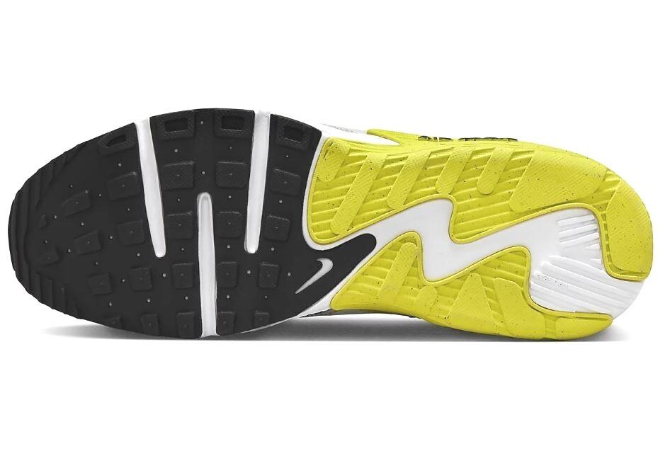 NIB MEN'S NIKE DZ0795 101 AIR MAX EXCEE WHITE/BLACK/VOLT SHOES SNEAKERS $110