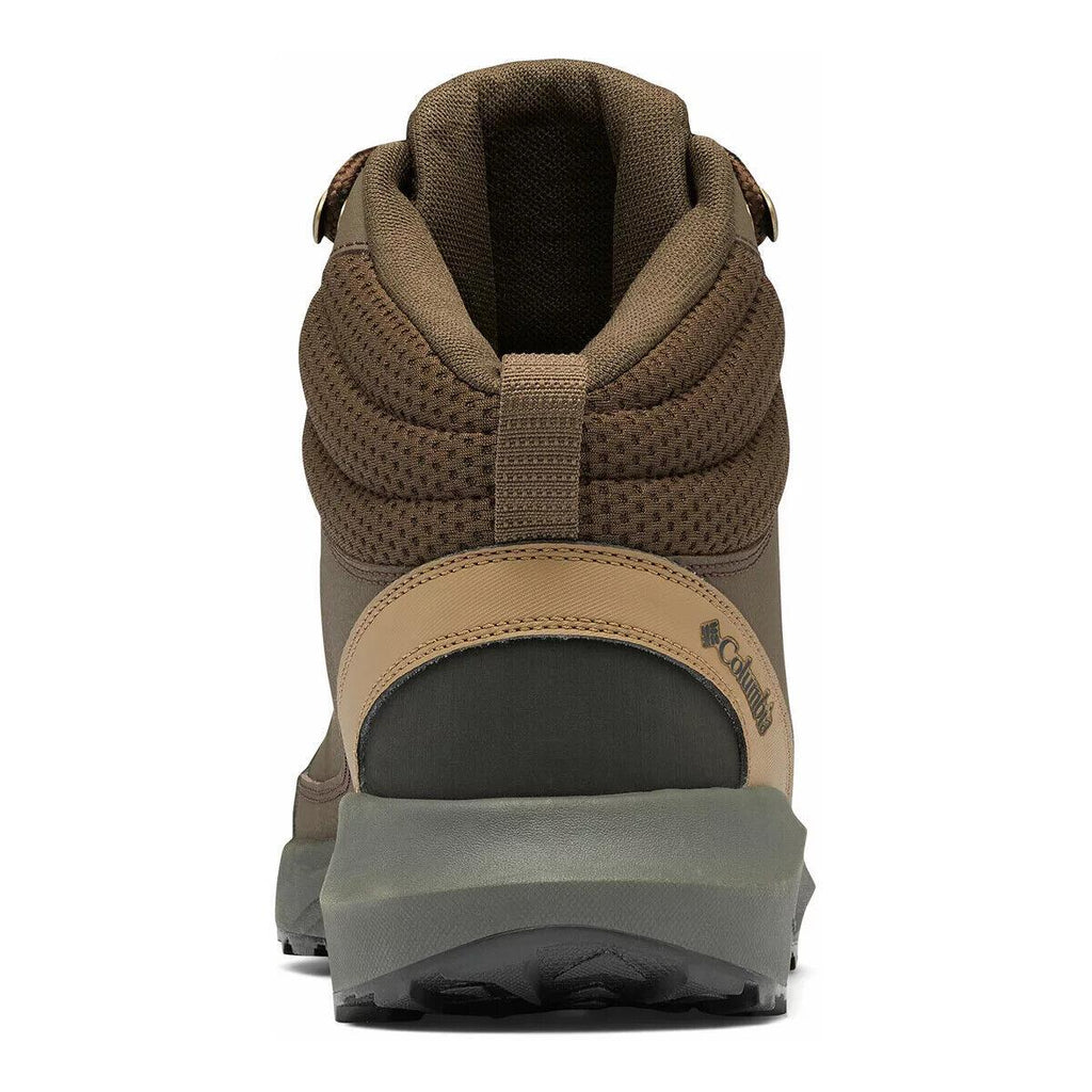 NIB COLUMBIA 1987041-231 MEN'S TRAILSTORM PEAK MID WATER-RESISTANT BROWN BOOT