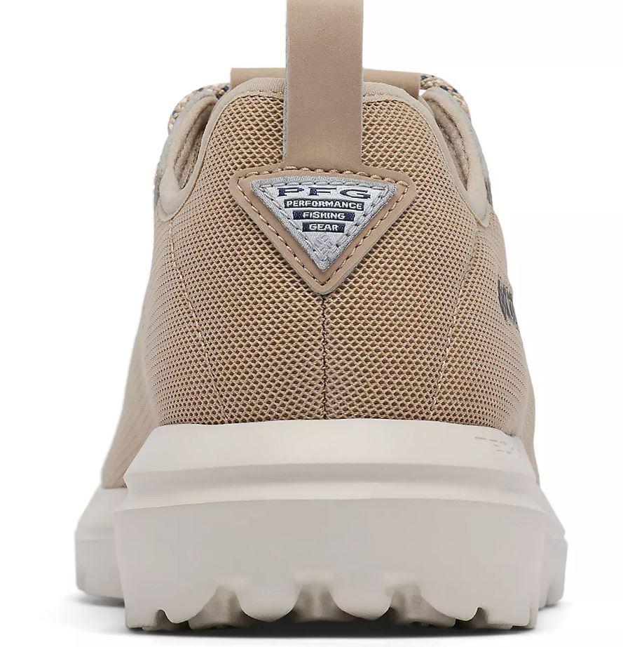 NIB MEN'S COLUMBIA 2067031-212 LOW DRAG LITE PFG OMNI SHIELD TAN SHOES SNEAKERS