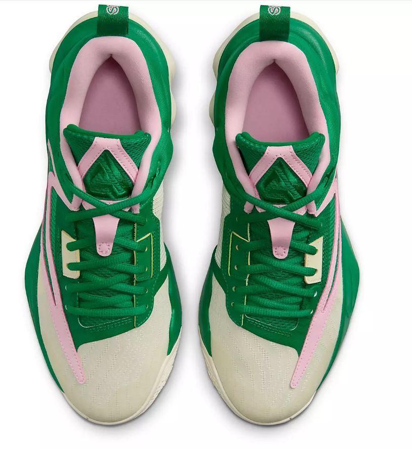 NIB MEN'S NIKE DZ7533 300 GIANNIS IMMORTALITY 3 SHOES GREEN/BEIGE SNEAKERS