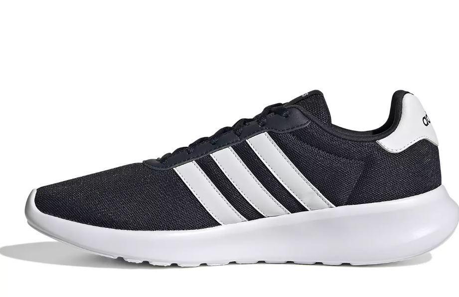 NIB MENS ADIDAS GY3095 LITERACER 3.0 NAVY/WHITE RUNNING SHOES SNEAKERS