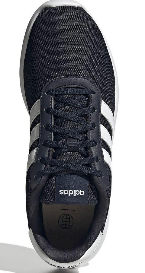 NIB MENS ADIDAS GY3095 LITERACER 3.0 NAVY/WHITE RUNNING SHOES SNEAKERS