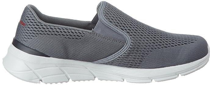 NIB MEN'S SKECHERS 232017/CCRD EQUALIZER 4.0 PERSISTING SLIP-ON CHARCOAL SHOES