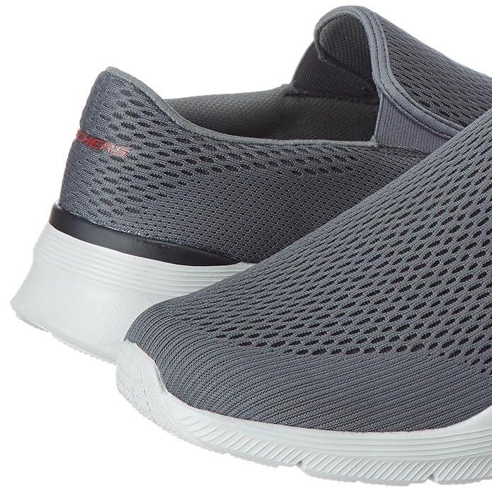 NIB MEN'S SKECHERS 232017/CCRD EQUALIZER 4.0 PERSISTING SLIP-ON CHARCOAL SHOES