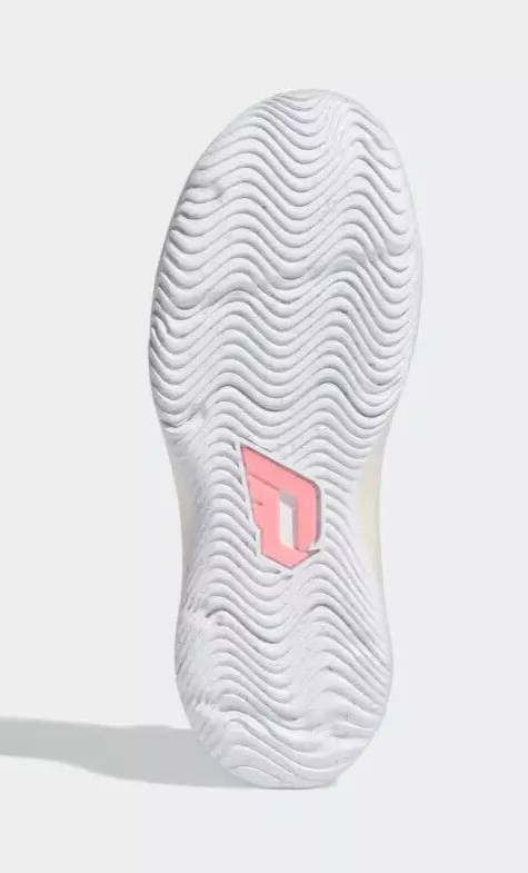 NIB ADULT ADIDAS GV9587 DAME CERTIFIED BASKETBALL WHITE/RED/BLACK SHOES SNEAKERS