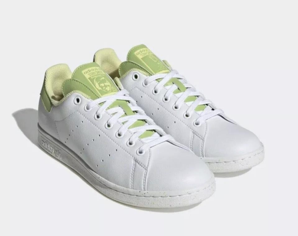 NIB MEN'S ADIDAS ORIGINALS/DISNEY STAN SMITH WHITE/GREEN SNEAKERS SHOES