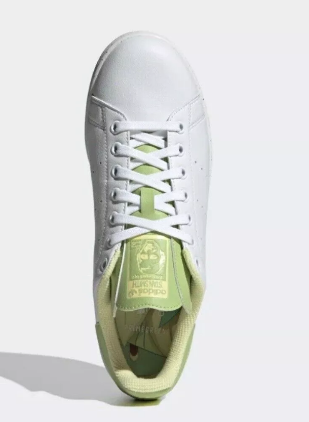 NIB MEN'S ADIDAS ORIGINALS/DISNEY STAN SMITH WHITE/GREEN SNEAKERS SHOES