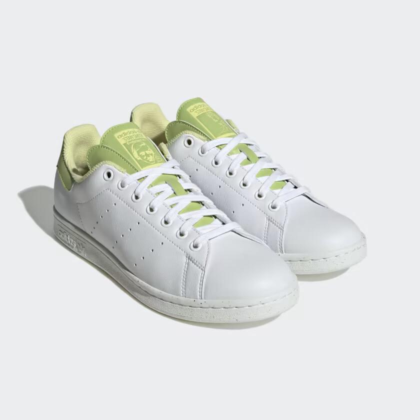NIB MEN'S ADIDAS ORIGINALS/DISNEY STAN SMITH WHITE/GREEN SNEAKERS SHOES
