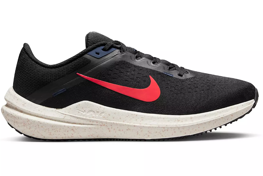 NIB MEN'S NIKE DV4022 002 NIKE AIR WINFLO 10 BLACK/CRIMSON SHOES SNEAKERS $130