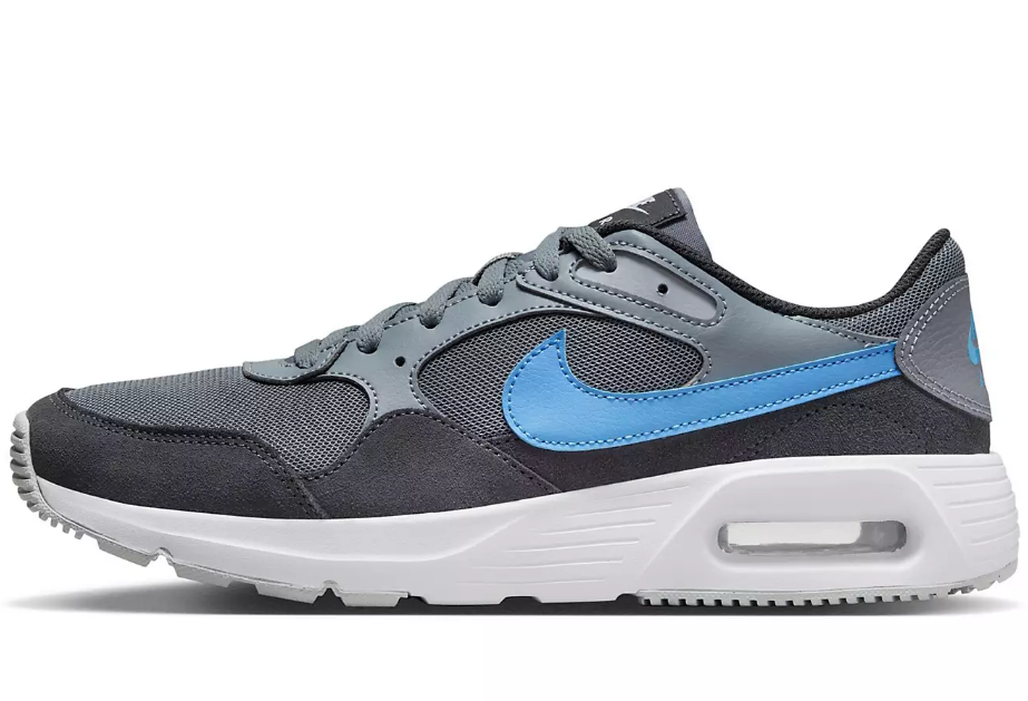 NIB MEN'S NIKE CW4555 014 AIR MAX SC COOL GREY/BLUE CASUAL SHOES SNEAKERS