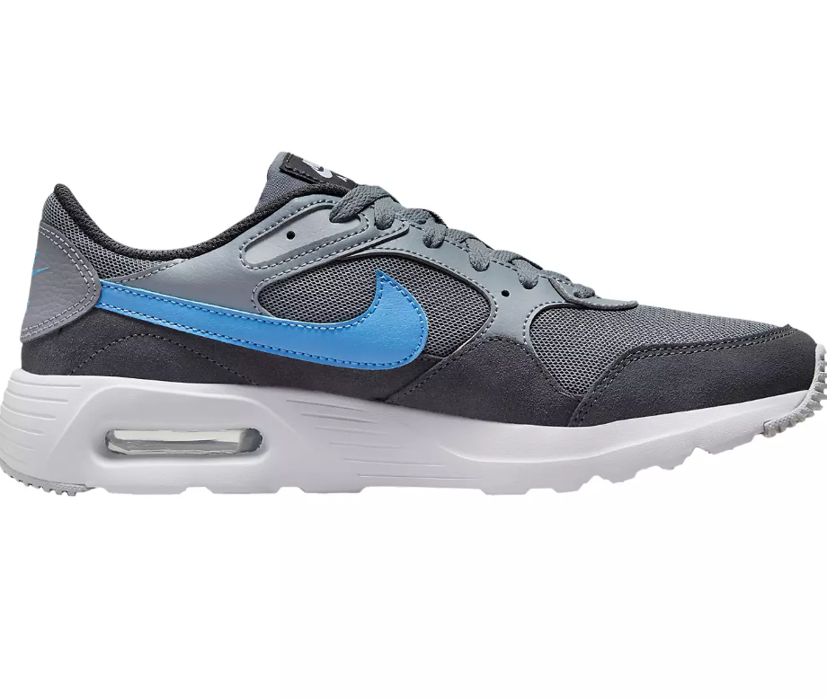 NIB MEN'S NIKE CW4555 014 AIR MAX SC COOL GREY/BLUE CASUAL SHOES SNEAKERS