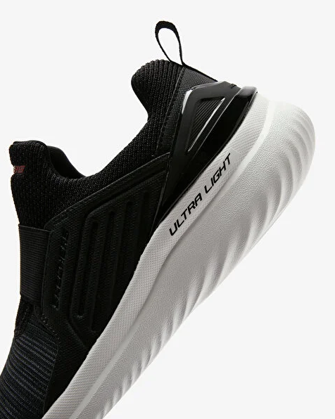 NIB MEN SKECHERS 232676/BKW BOUNDER 2.0 BALMORE SLIP-ON BLACK/WHITE SHOES