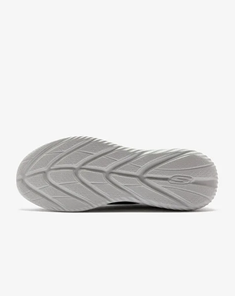 NIB MEN SKECHERS 232676/BKW BOUNDER 2.0 BALMORE SLIP-ON BLACK/WHITE SHOES