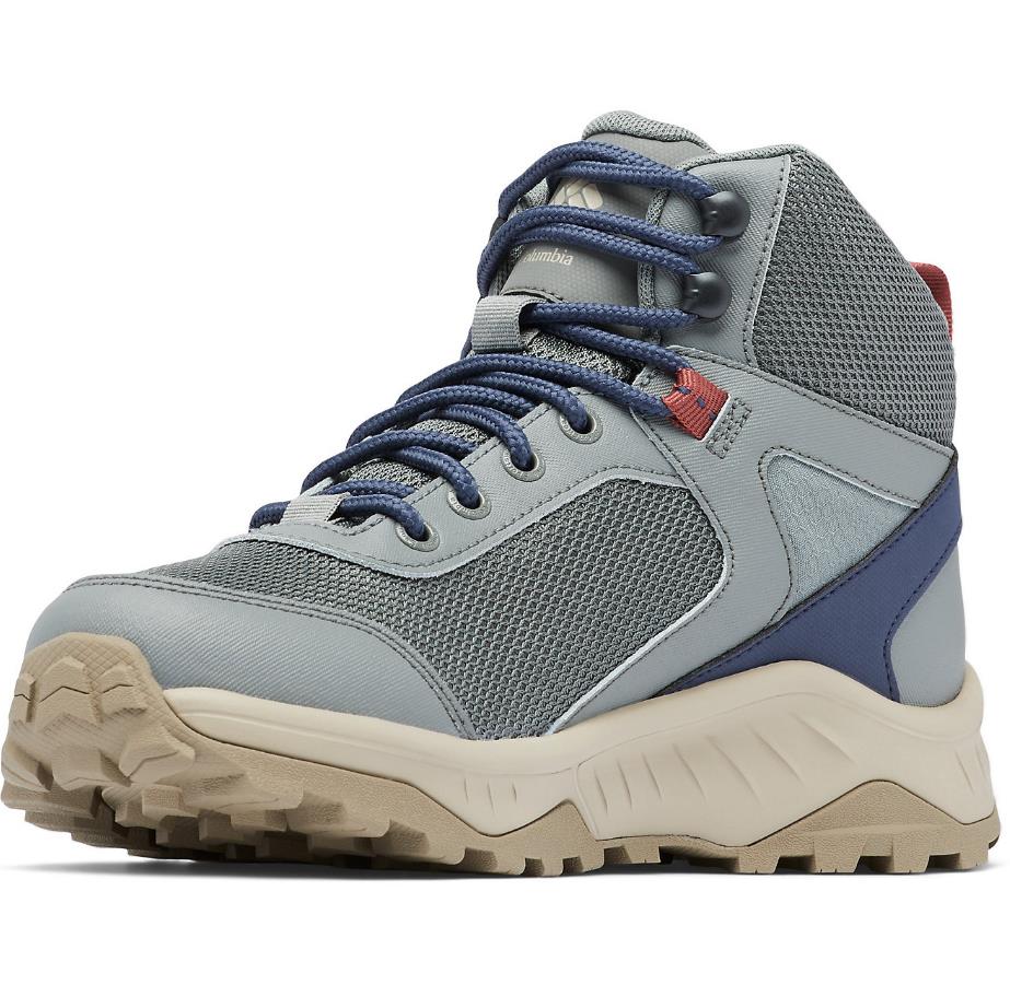 NIB COLUMBIA 2044351-342 WOMEN'S TRAILSTORM ASCEND MID WATERPROOF SAGE BOOTS