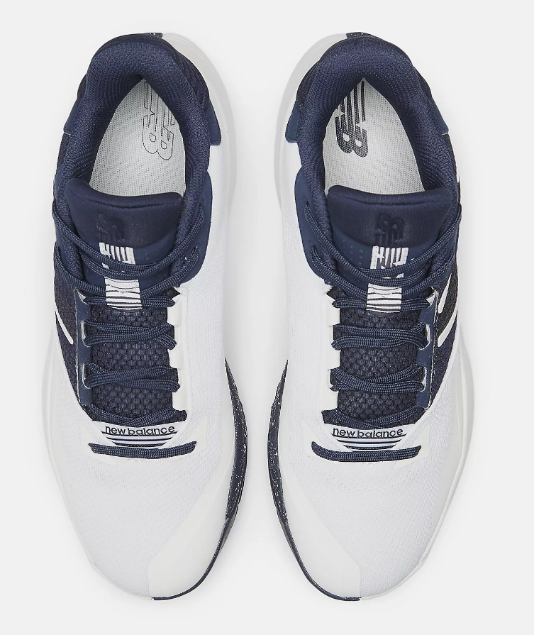 NIB NEW BALANCE BB2WYNV4 WOMENS TWO WXY V4 BASKETBALL WHITE/NAVY SHOES SNEAKERS