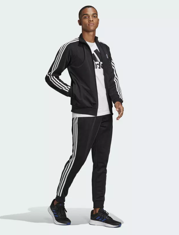 NWT Adidas GK9651 Men Primegreen Essentials 3-Stripes Track Suit Jacket & Pant