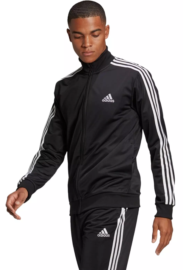 NWT Adidas GK9651 Men Primegreen Essentials 3-Stripes Track Suit Jacket & Pant