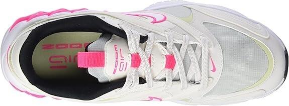 NIB WOMENS NIKE DV1129 002 AIR ZOOM AIR FIRE SILVER/WHITE/ PINK SHOES SNEAKERS