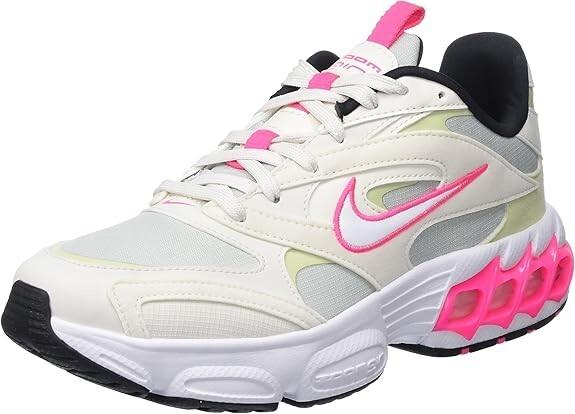NIB WOMENS NIKE DV1129 002 AIR ZOOM AIR FIRE SILVER/WHITE/ PINK SHOES SNEAKERS