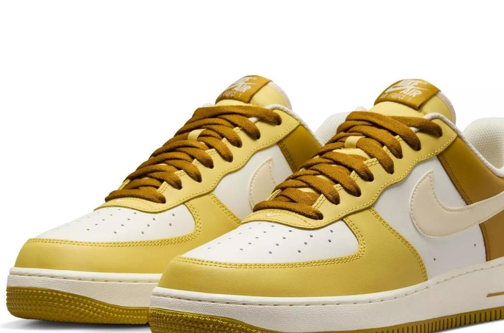 NIB MEN NIKE FZ4034 716 AIR FORCE 1 ONE '07 BRONZINE/COCCONUT MLK SHOES SNEAKERS