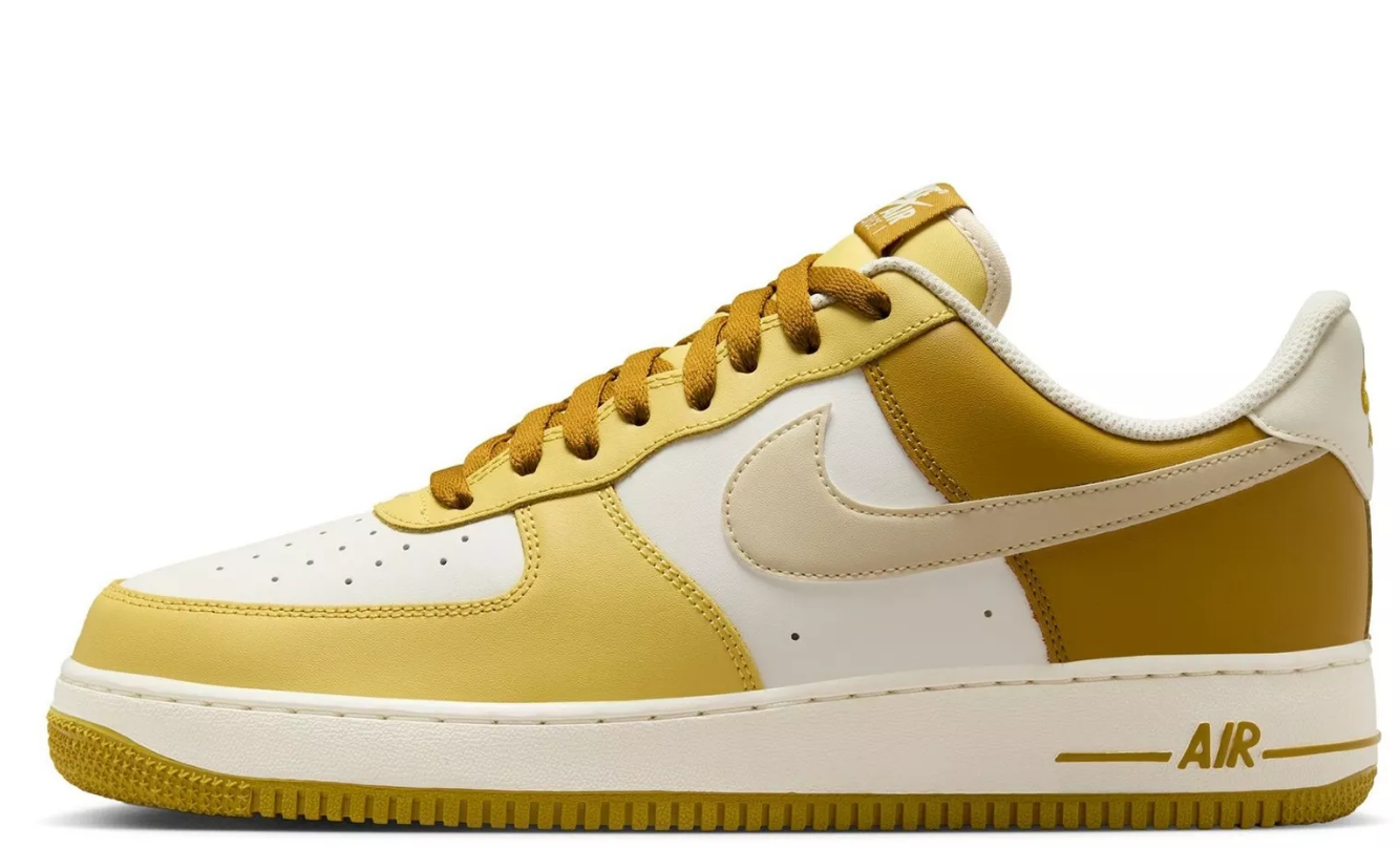 NIB MEN NIKE FZ4034 716 AIR FORCE 1 ONE '07 BRONZINE/COCCONUT MLK SHOES SNEAKERS