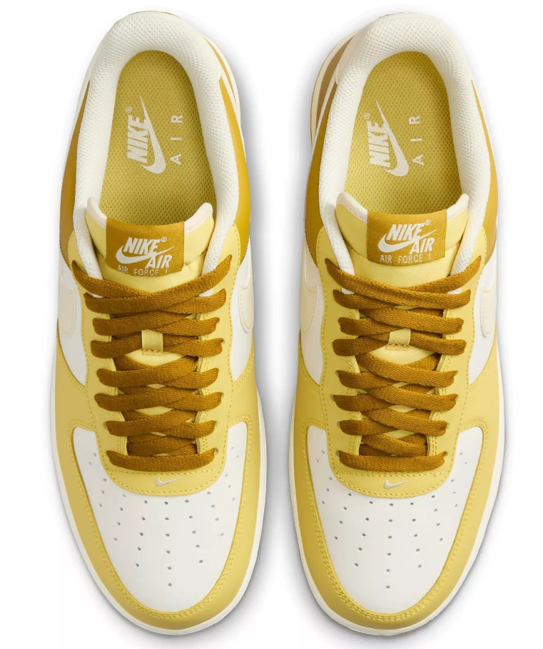 NIB MEN NIKE FZ4034 716 AIR FORCE 1 ONE '07 BRONZINE/COCCONUT MLK SHOES SNEAKERS